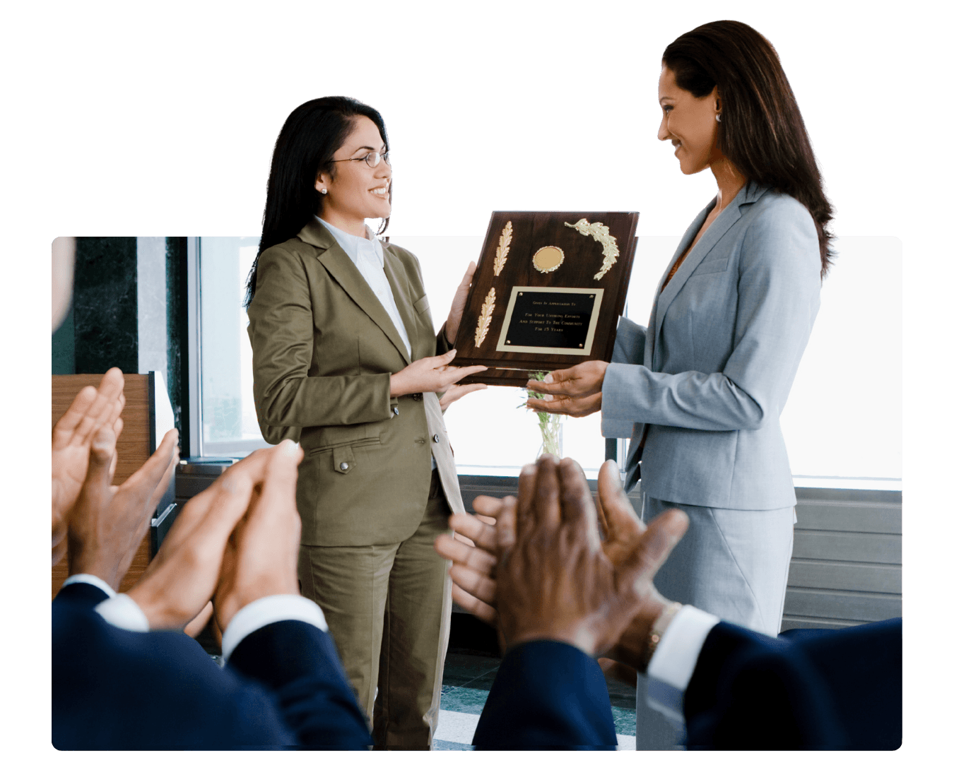 Vision Zero Connect receiving an industry award