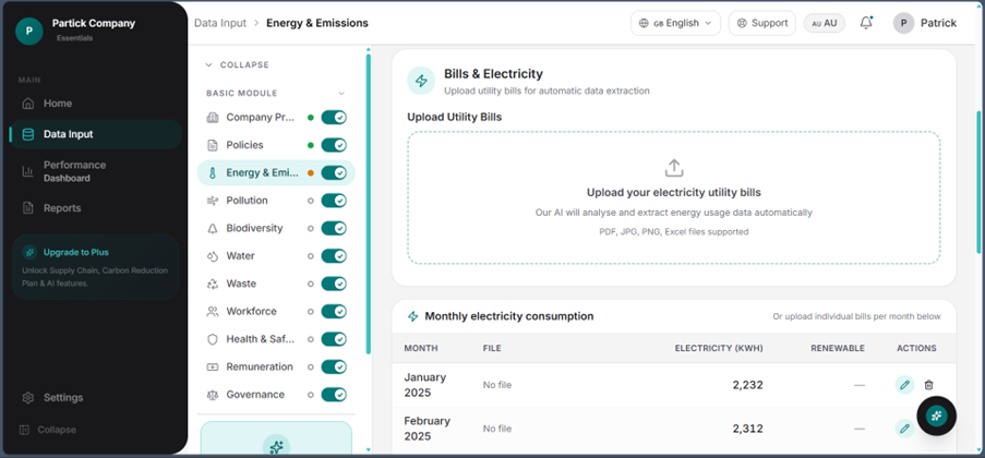 AI Utility Bill Extraction